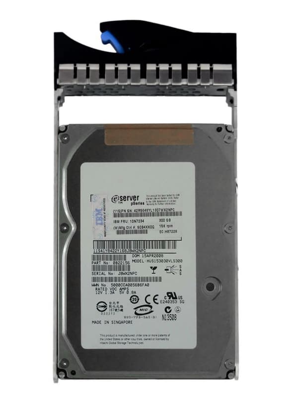 Жесткий диск IBM 10N7234 300Gb  SAS 3,5" HDD