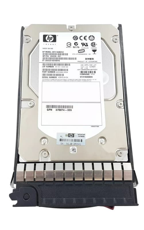 Жесткий диск HP 454228-001 146.8Gb  SAS 3,5" HDD