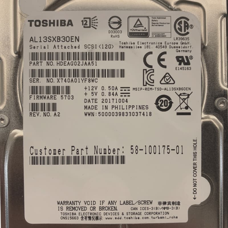 Жесткий Диск Cisco UCS-HD300G15K12G= 300Gb SAS 2,5" HDD