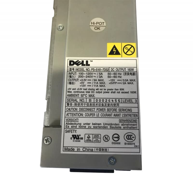 Блок питания Dell D6370 160W
