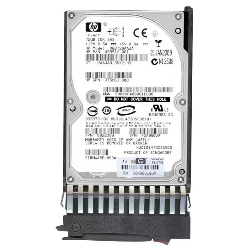 Жесткий диск HP 375863-006 72Gb  SAS 2,5" HDD