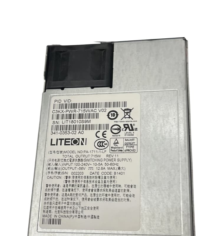 Резервный Блок Питания Cisco 341-0394-02 350W