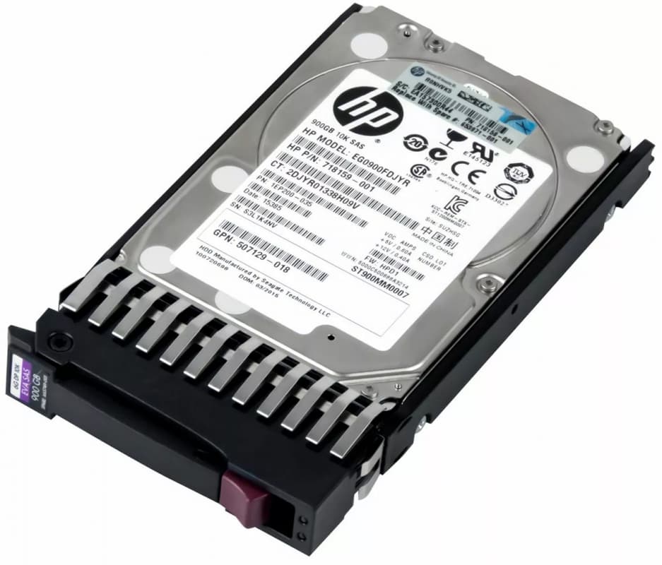 Жесткий диск HP 718951-001 900Gb  SAS 2,5" HDD