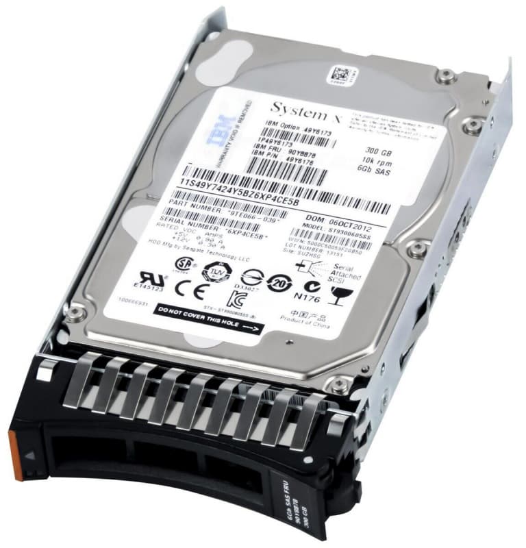 Жесткий диск IBM 49Y6176 300Gb 10000 SAS 2,5" HDD