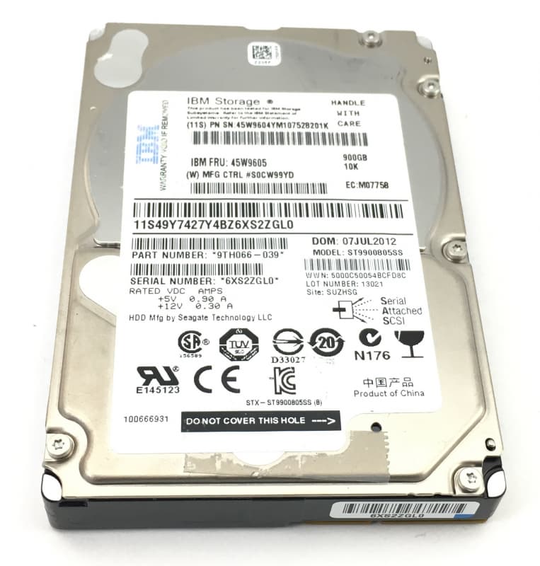 Жесткий диск IBM 81Y2464 900Gb 10000 Fibre Channel  2,5" HDD