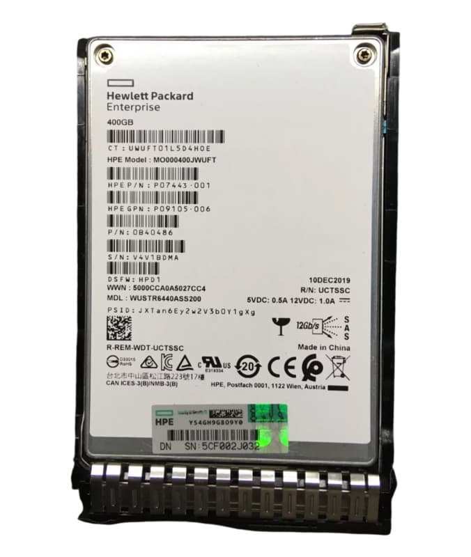 Жесткий диск HP P09105-006 400Gb  SAS 2,5" SSD