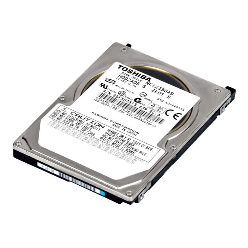 Жесткий Диск Toshiba MK1233GAS 120Gb IDE 2,5" HDD
