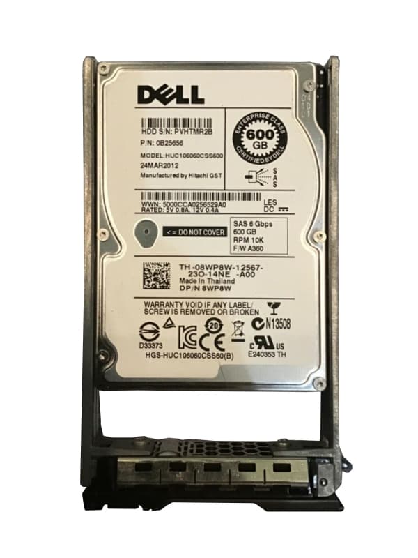 Жесткий диск Dell 0B25656 600Gb SAS 2,5" HDD