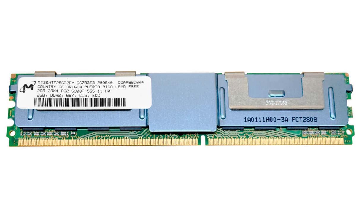 Оперативная память Micron MT36HTF25672FY-667B3E3 DDRII 2GB