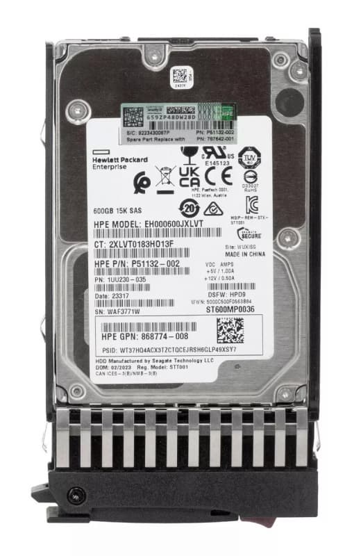 Жесткий диск HP P51132-002 600Gb 15000 SAS 2,5" HDD