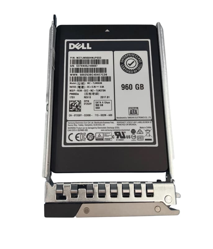 Жесткий диск Dell 0T2G0Y 960Gb SATAIII 2,5" SSD