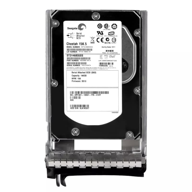 Жесткий диск Dell 9Z2066-051 146Gb SAS 3,5" HDD