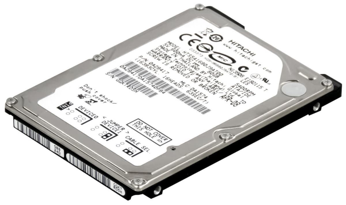 Жесткий диск Hitachi 487709-001 80Gb 5400 IDE 2,5" HDD