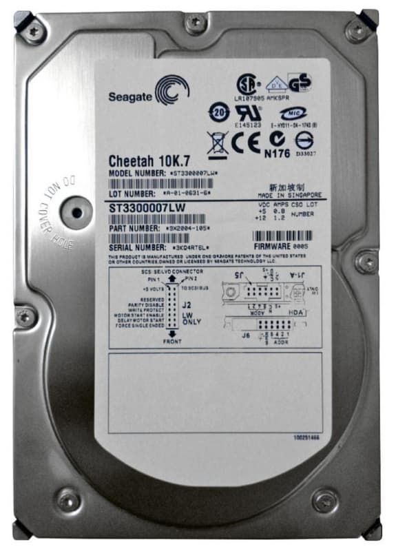 Жесткий диск Seagate ST3300007LW 300Gb  U320SCSI 3.5" HDD