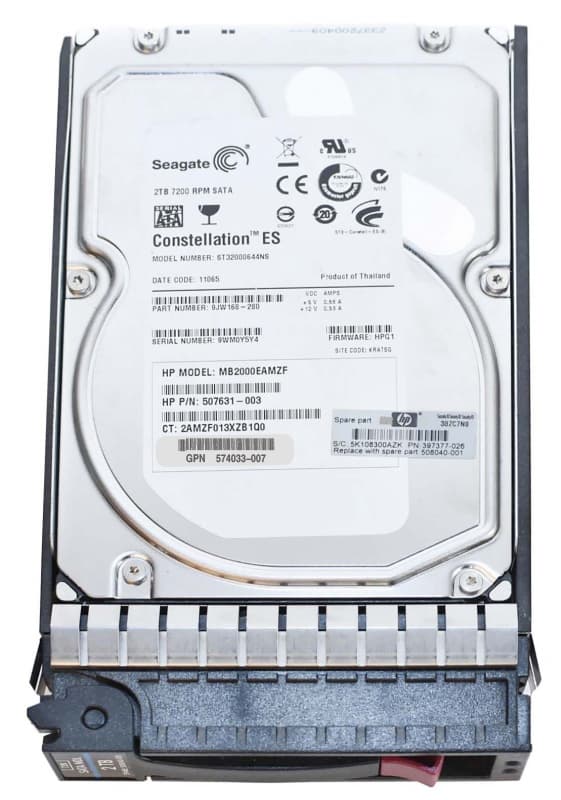 Жесткий диск HP 574033-007 2Tb 7200 SATAII 3.5" HDD