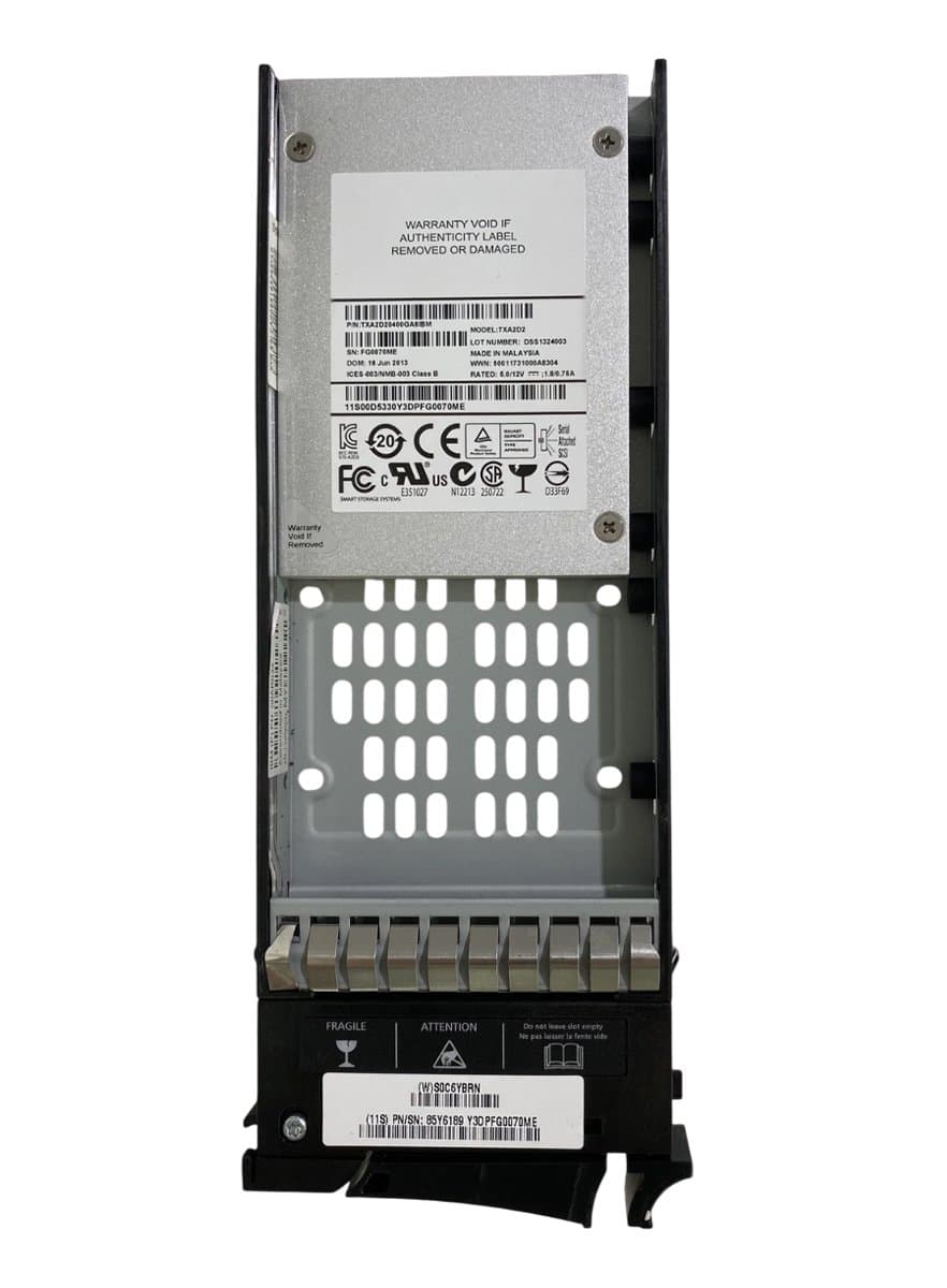 Жесткий диск IBM 400Gb  SAS 2.5" SSD 85Y6189