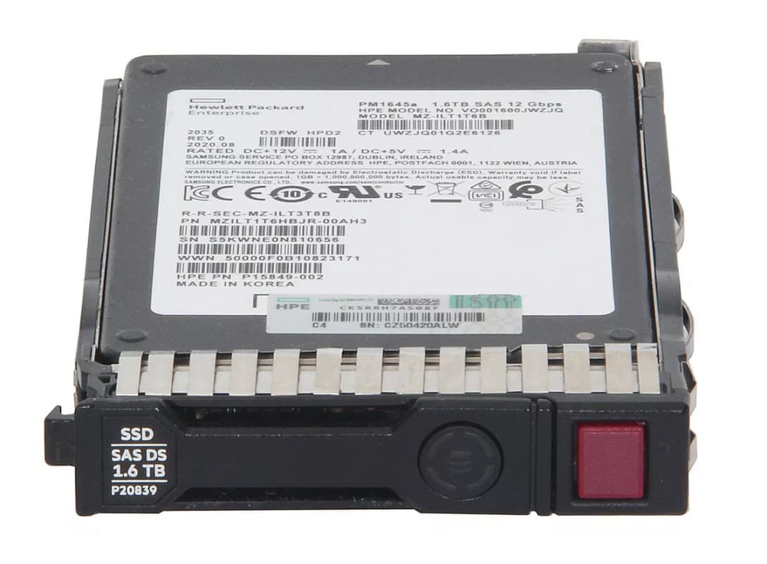 Жесткий диск HP P19915-B21 1,6Tb SAS 2,5" SSD