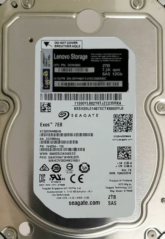 Жесткий диск IBM 1V4207-155 4TB SAS 3,5" HDD