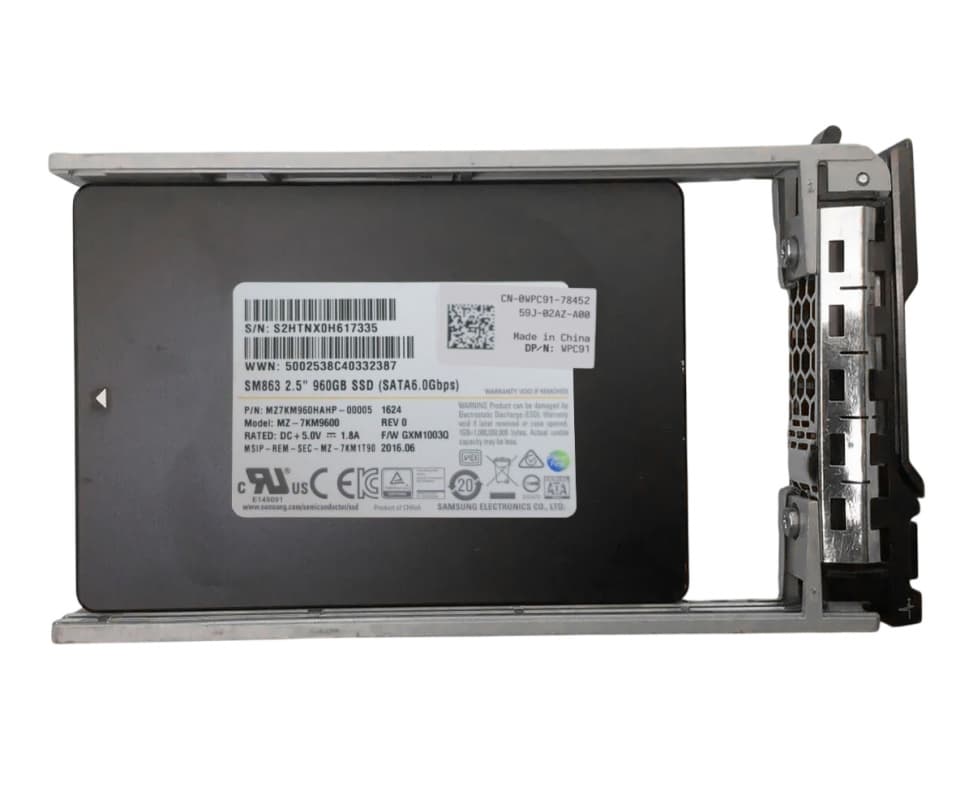Жесткий диск Dell 0WPC91 960Gb SATAIII 2,5" SSD