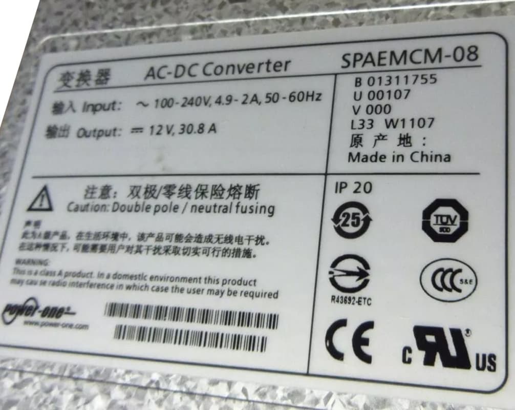 Блок питания EMC SPAEMCM-08 400W