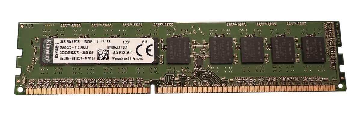 Оперативная память Kingston KVR16LE11/8KF DDRIII 8Gb