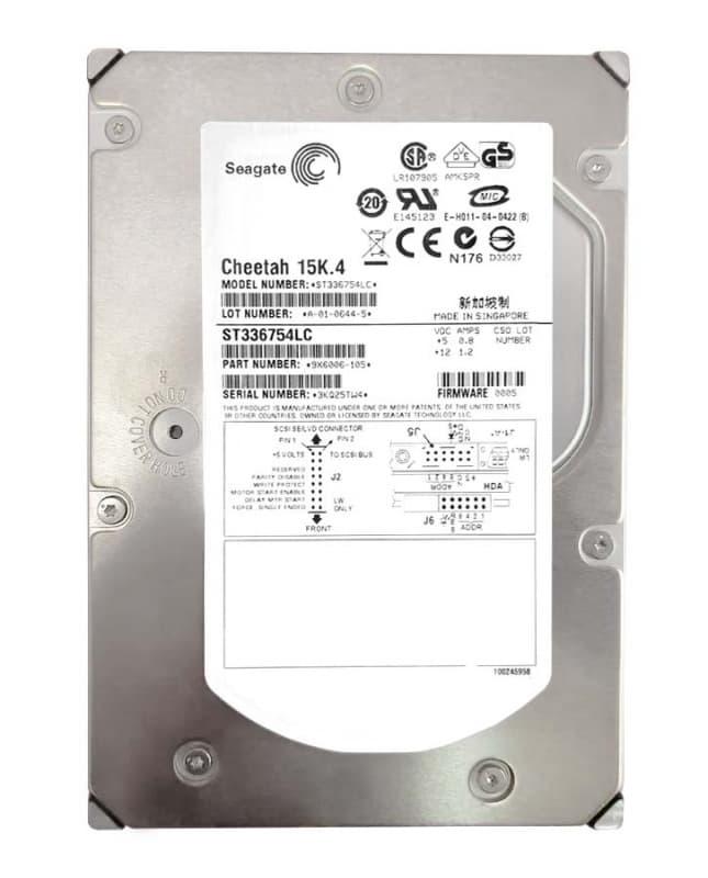 Жесткий диск Seagate ST336754LC 36,7Gb  U320SCSI 3.5" HDD