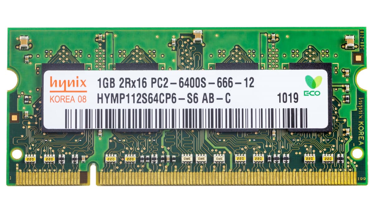 Оперативная память Hynix HYMP112S64CP6-S6 DDRII 1024Mb