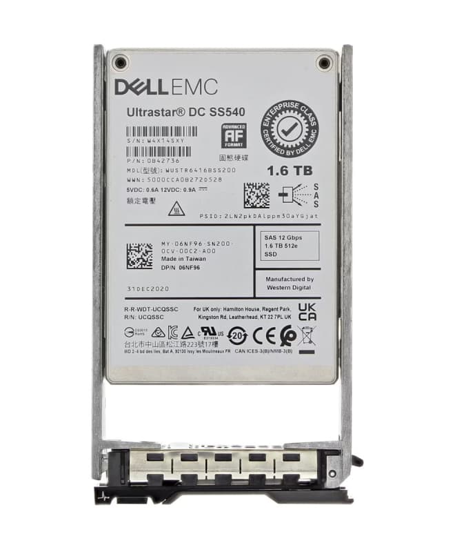 Жесткий диск Dell 06NF96 1.6TB SAS 2,5" SSD