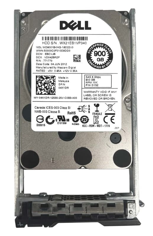 Жесткий диск Dell 342-3406 900Gb SAS 2,5" HDD