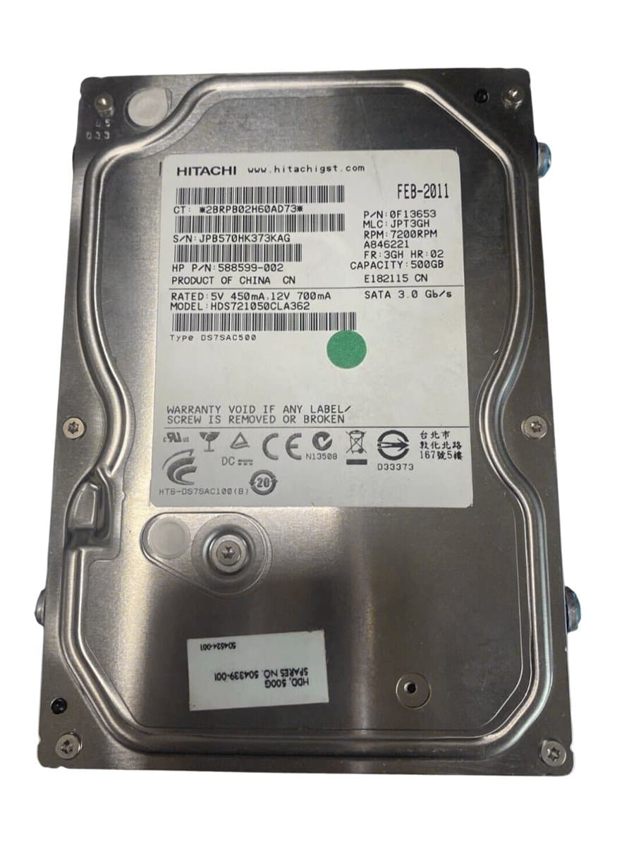 Жесткий диск HP 250Gb 7200 SATAII 3.5" HDD