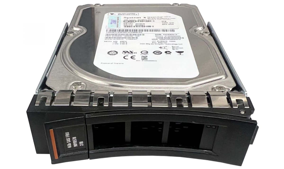 Жесткий диск IBM 90Y8578 3Tb SAS 3,5" HDD