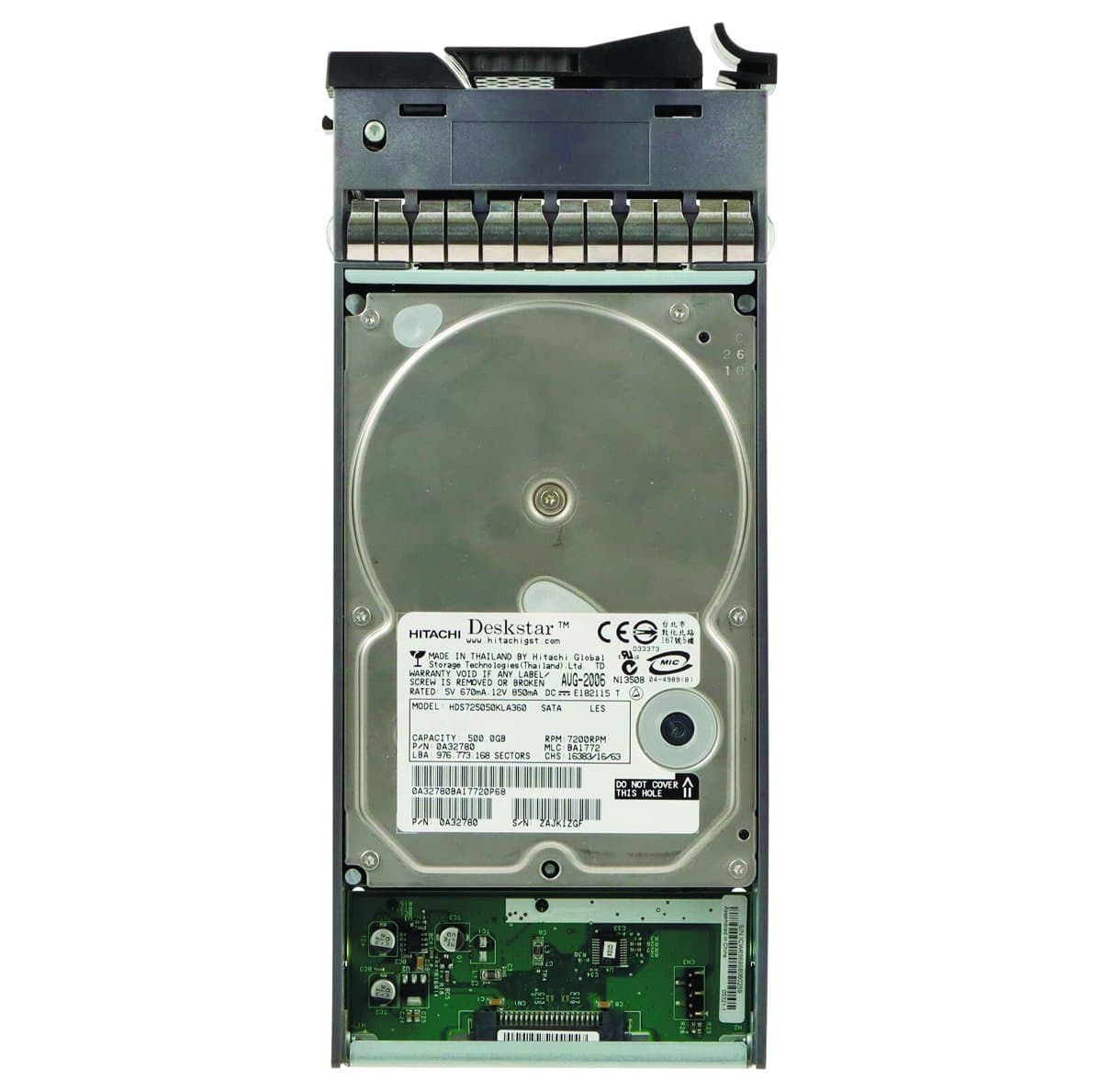 Жесткий диск NetApp 500Gb 7200 SATAII 3.5" HDD 0A32780
