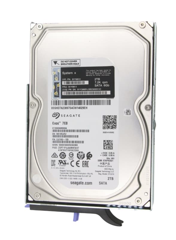 Жесткий диск Lenovo 81Y9810 2Tb 7200 SATAIII 3.5" HDD