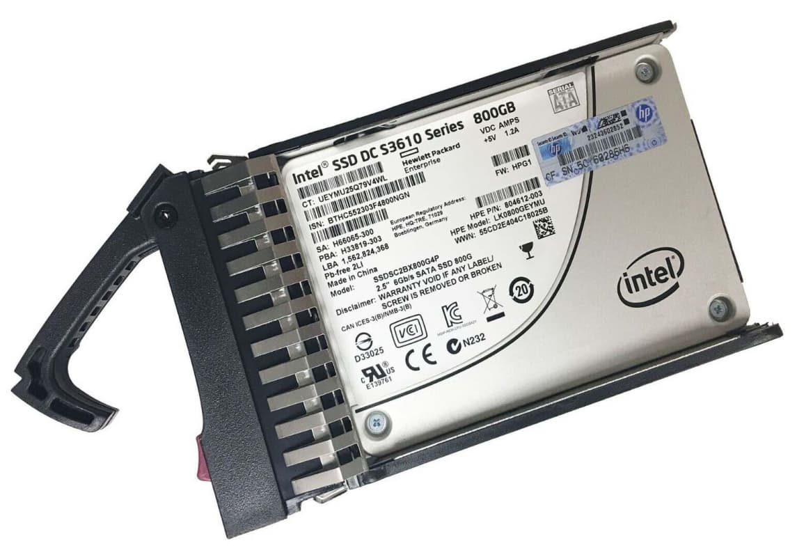 Жесткий диск HP 728769-001 800Gb SATAIII 2,5" SSD