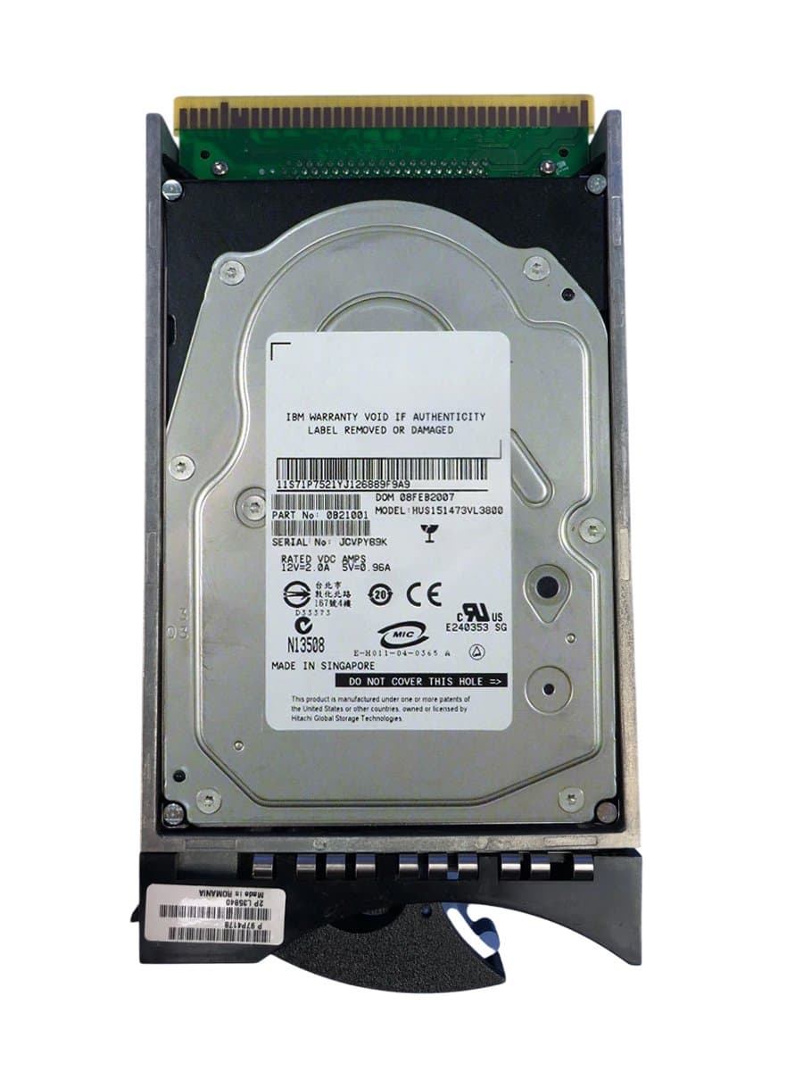 Жесткий диск  IBM 73,4Gb 15000 U320SCSI 3.5" HDD 0B21001