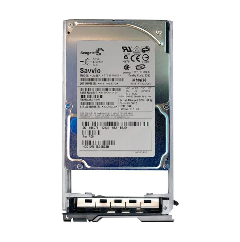 Жесткий диск Dell J8078 36Gb SAS 2,5" HDD