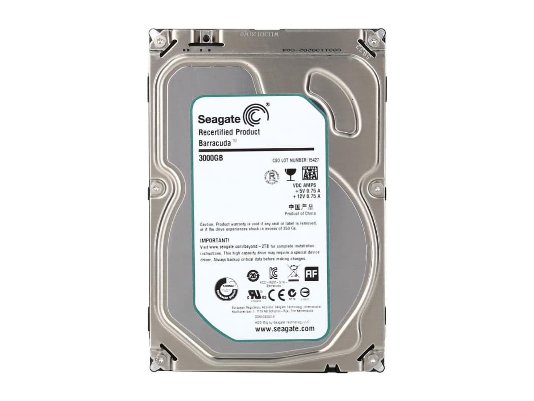 Жесткий диск Seagate 1CH166 3Tb  SATAIII 3,5" HDD