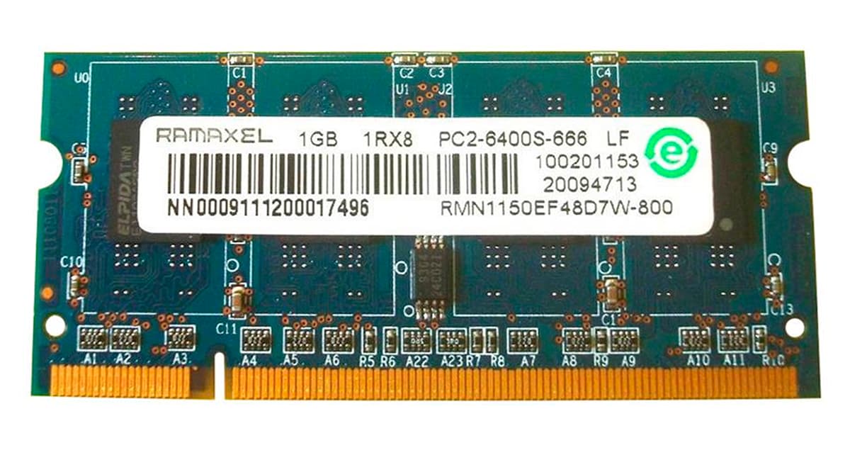 Оперативная память Ramaxel RMN1150EF48D7W-800 DDRII 1Gb