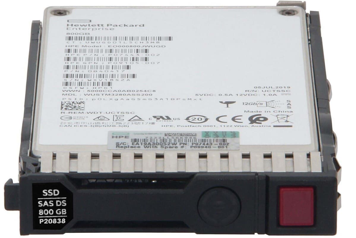 Жесткий диск HP P20838-001 800Gb  SAS 2,5" SSD