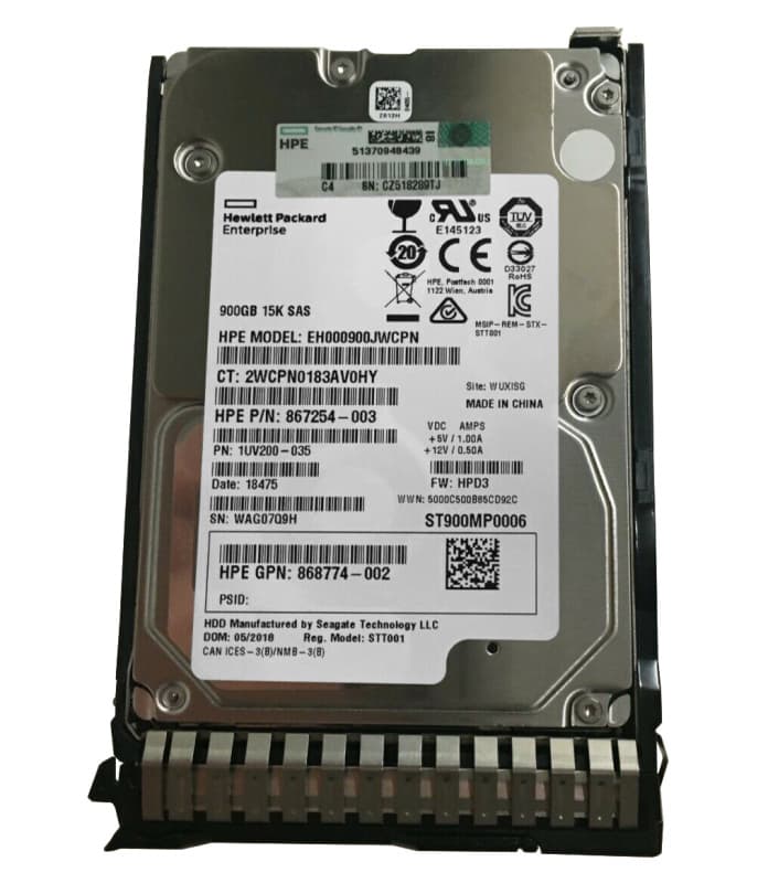 Жесткий диск HP 870765-B21 900Gb 15000 SAS 2,5" HDD