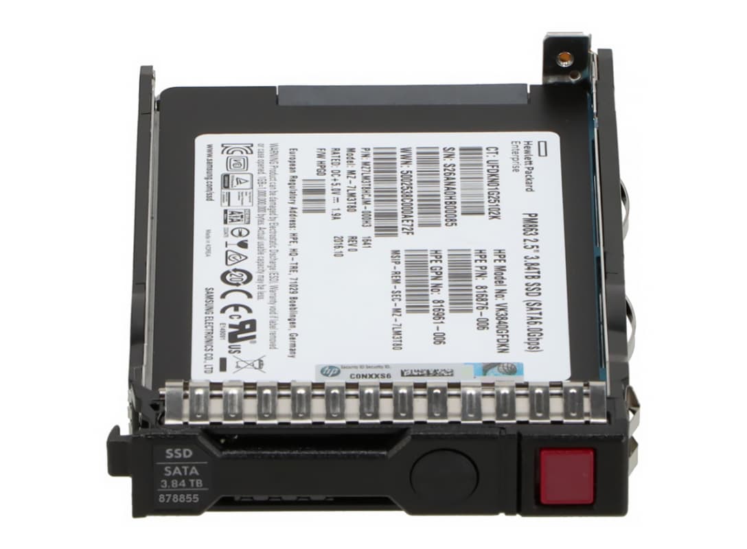 Жесткий диск HP 878855-001 3.84TB SATAIII 2,5" SSD