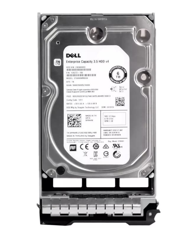 Жесткий Диск Dell 0PRNR6 6Tb SAS 3.5" HDD