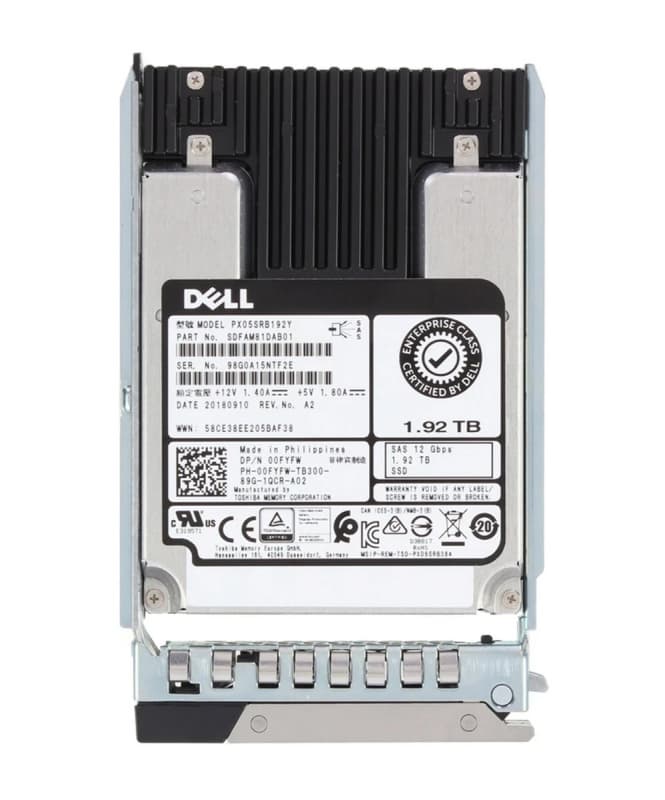Жесткий диск Dell 0FYFW 1.92TB SAS 2,5" SSD