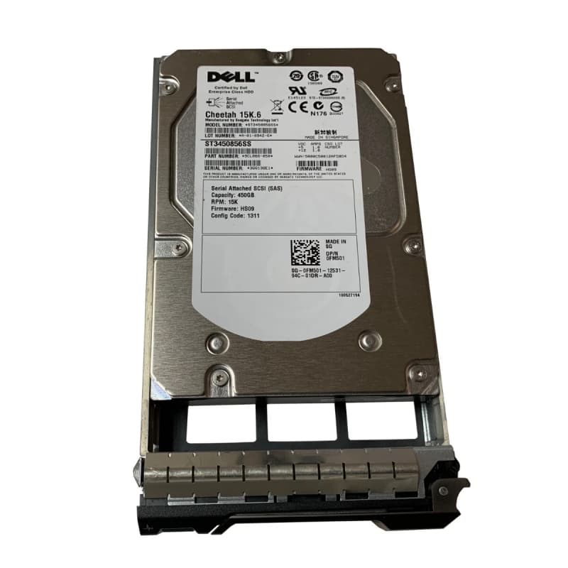 Жесткий диск Dell 0FM501 450Gb  SAS 3,5" HDD