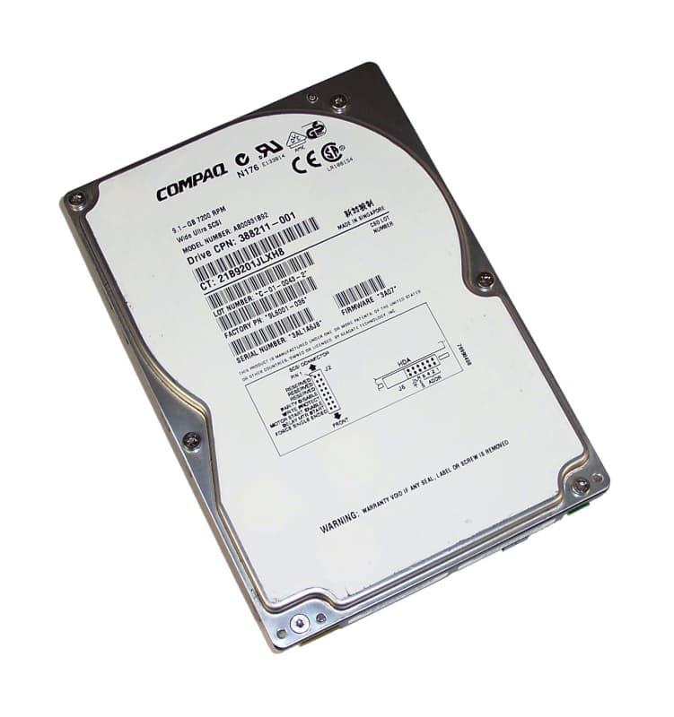Жесткий диск Compaq 232574-002 36,4Gb  U160SCSI 3.5" HDD