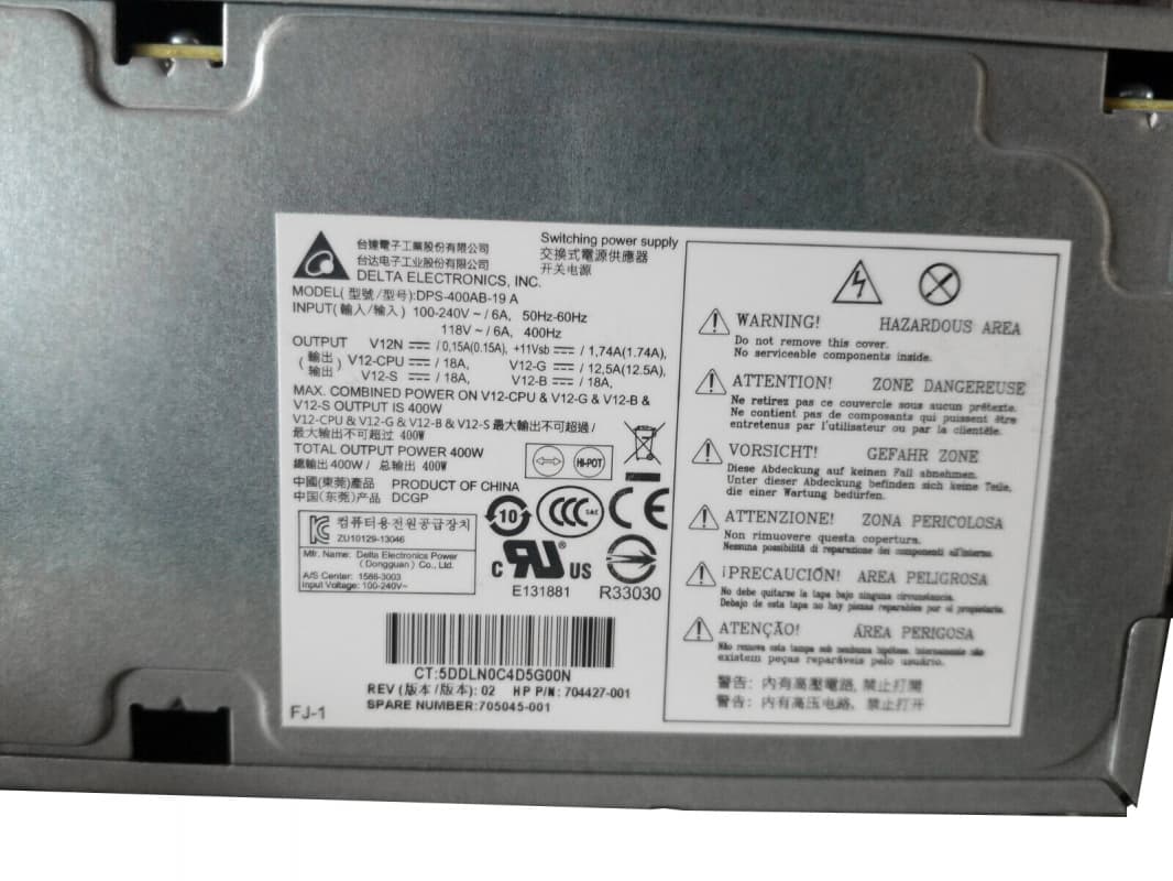 Блок Питания HP 705045-001 400W