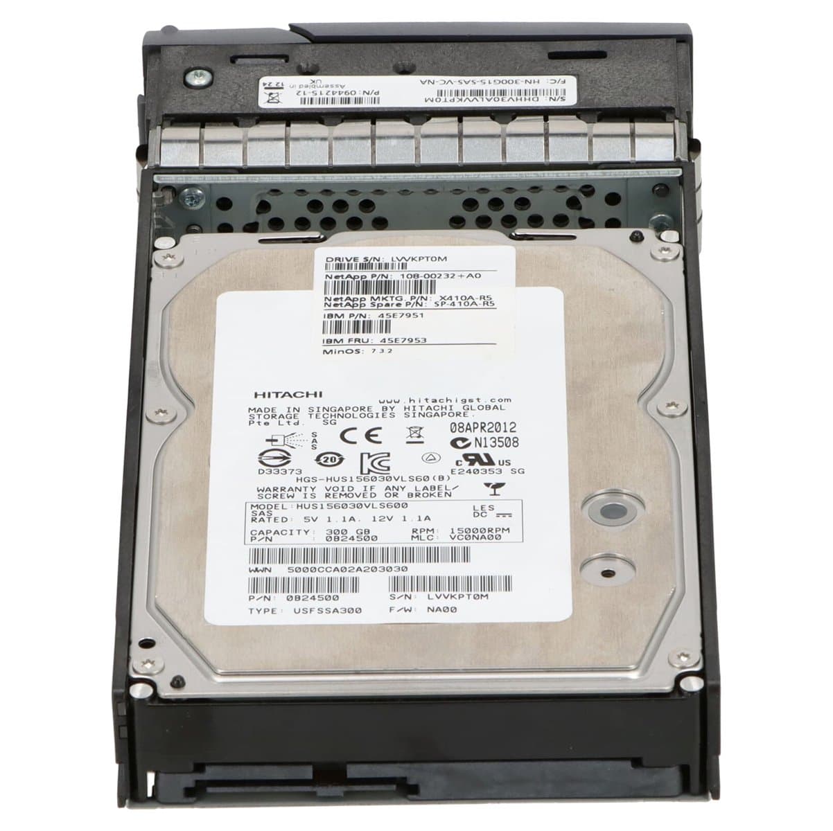 Жесткий диск NetApp 300Gb 15000 SAS 3.5" HDD 0B24500
