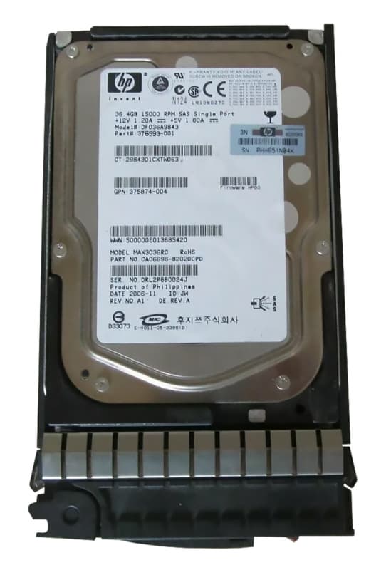Жесткий диск HP 375868-B21 36Gb  SAS 3,5" HDD