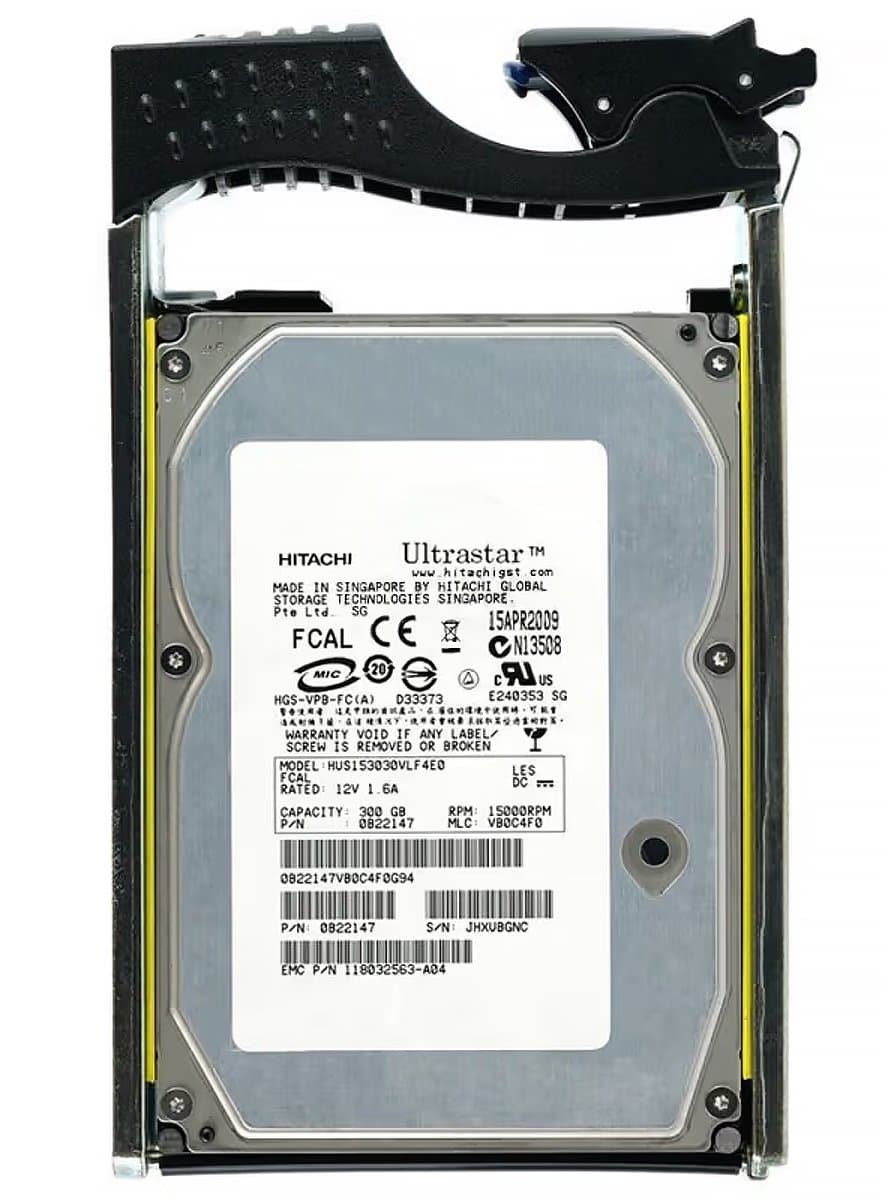 EMC 300Gb 15000 Fibre Channel 3.5" HDD
