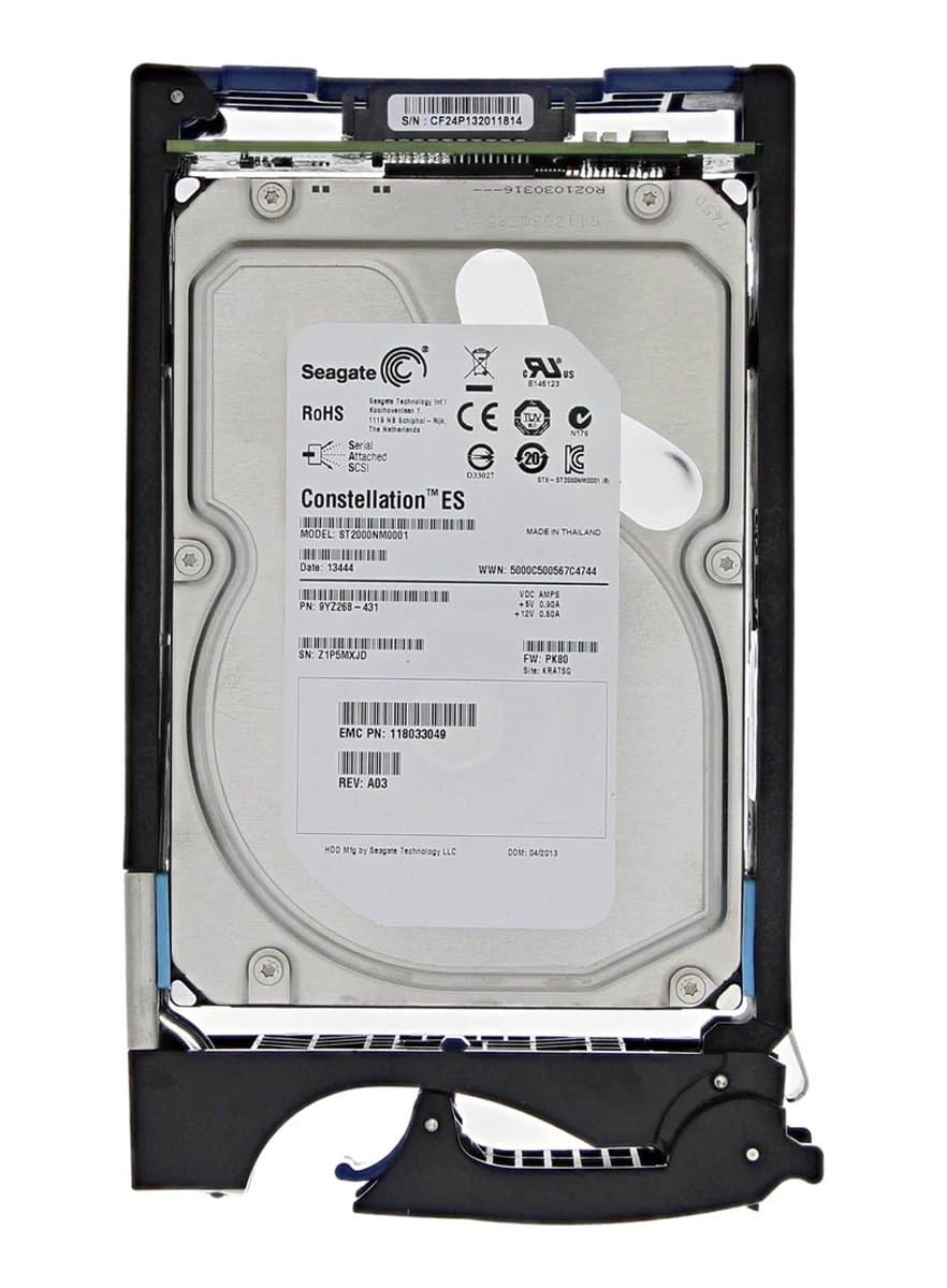 EMC EMC 2Tb 7200 Fibre Channel 3.5" HDD 118033049-A03